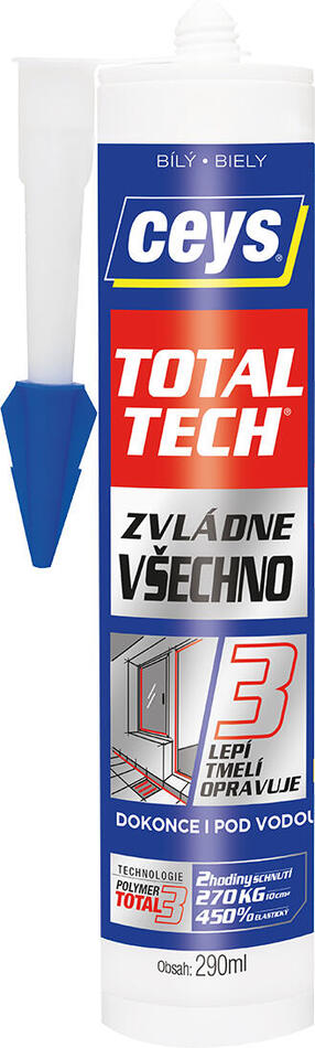 lepidlo univerzální a tmel 290ml TOTAL TECH BÍ CEYS