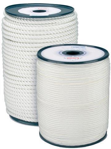 LANEX šňůra PA s jádrem 3mm BÍ pletená (200m)