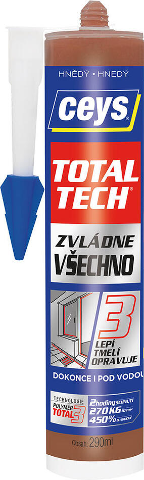 lepidlo univerzální a tmel 290ml TOTAL TECH HN CEYS