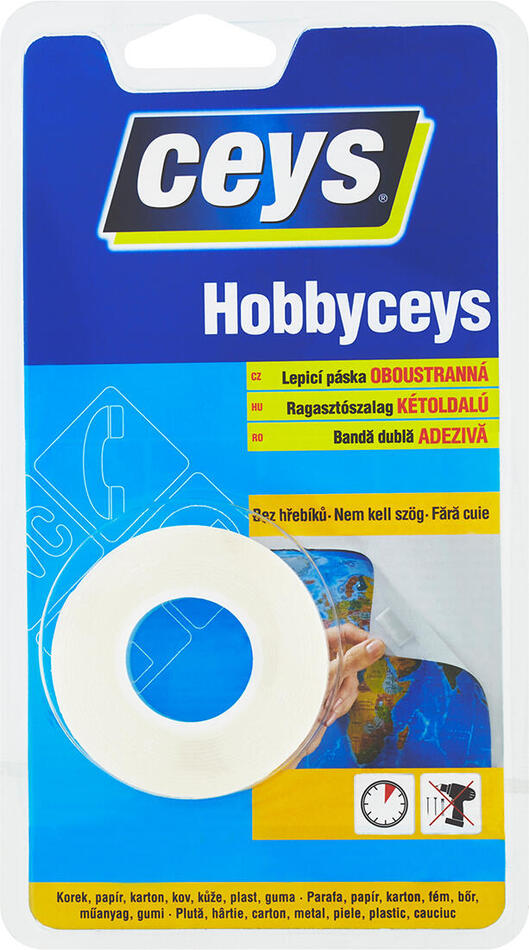 CEYS páska oboustr. 15mmx2m HOBBYCEYS
