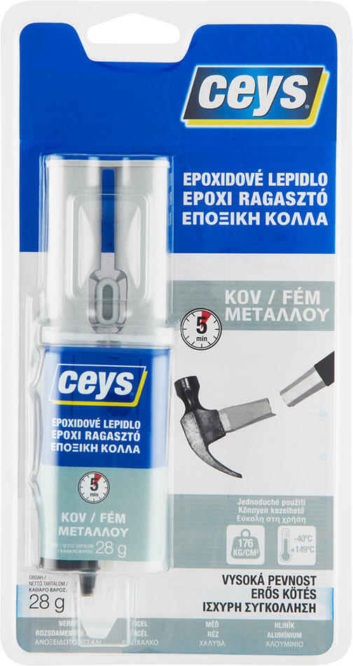 CEYS lepidlo epoxidové 28g, na kov EPOXICEYS