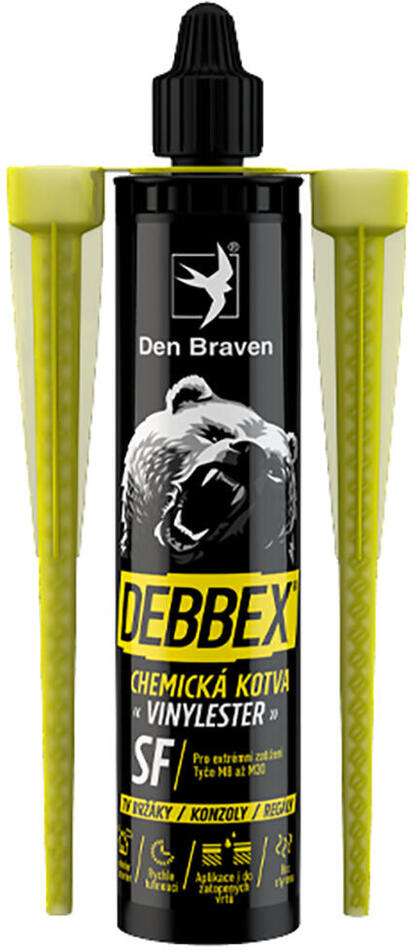 DEN BRAVEN kotva montážní chemická 300ml VINYLESTER SF DEBBEX PROFI
