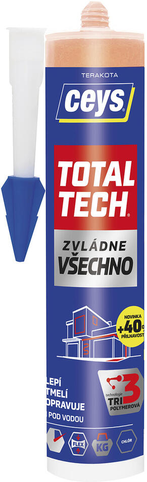 lepidlo univerzální a tmel 290ml CEYS TOTAL TECH TER