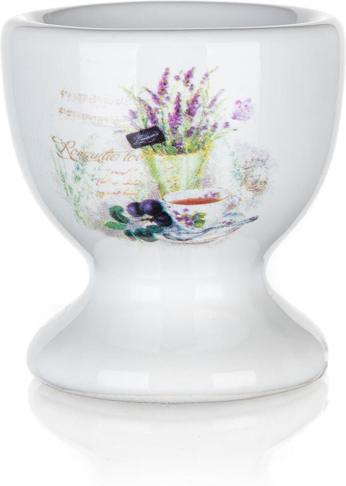 BANQUET kalíšek na vajíčko LAVENDER keramický