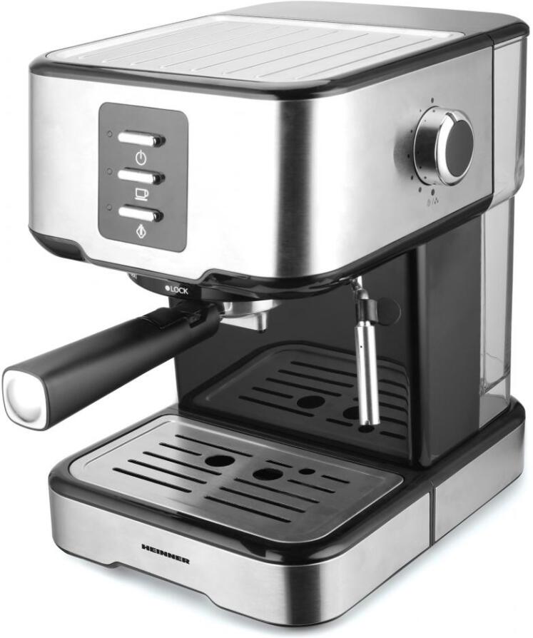 HEINNER pákový kávovar HEM-850IXBK