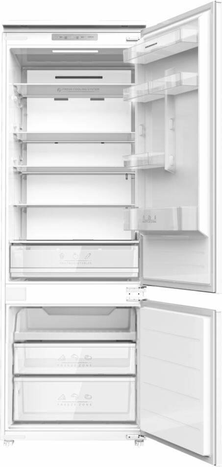 HEINNER vestavná lednice a mrazák HCNF-BIM403INVD