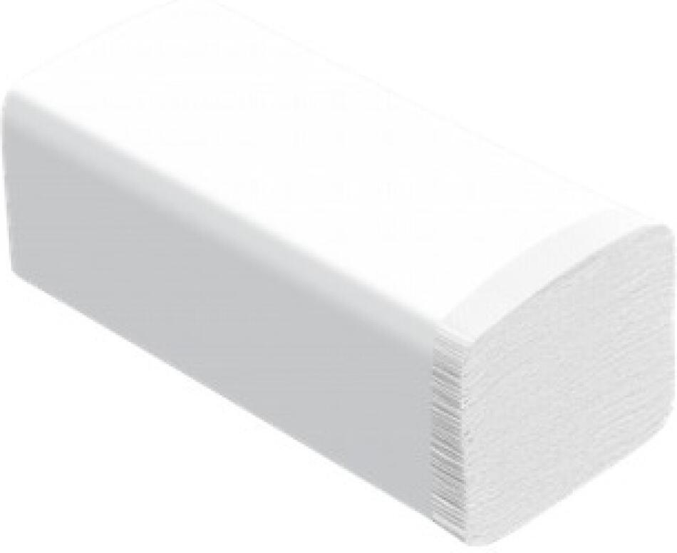 Papírové ručníky ZZ do zásobovače, 2vrstvé, extra bílé, 20 x 150, 3000 ks
