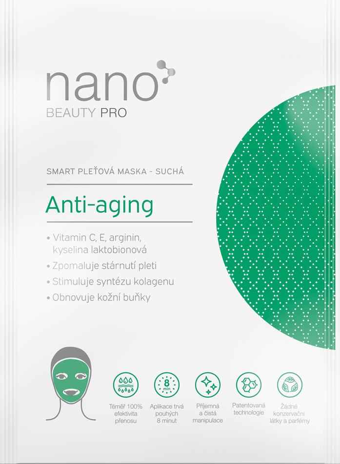 Anti-aging nanovlákenná maska nanoBeauty