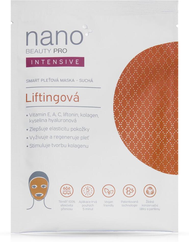Liftingová nanovlákenná maska nanoBeauty INTENSIVE