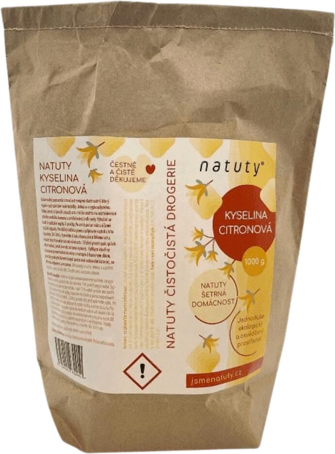 Natuty Kyselina citronová 1 kg
