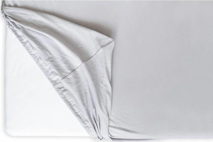 Prostěradlo HEDDA Jersey Lycra premium mini světle šedé 70 x 140 cm