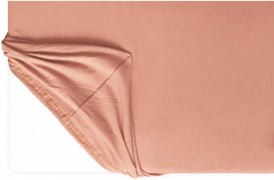 Prostěradlo HEDDA Jersey Lycra premium mini starorůžové 70 x 140 cm