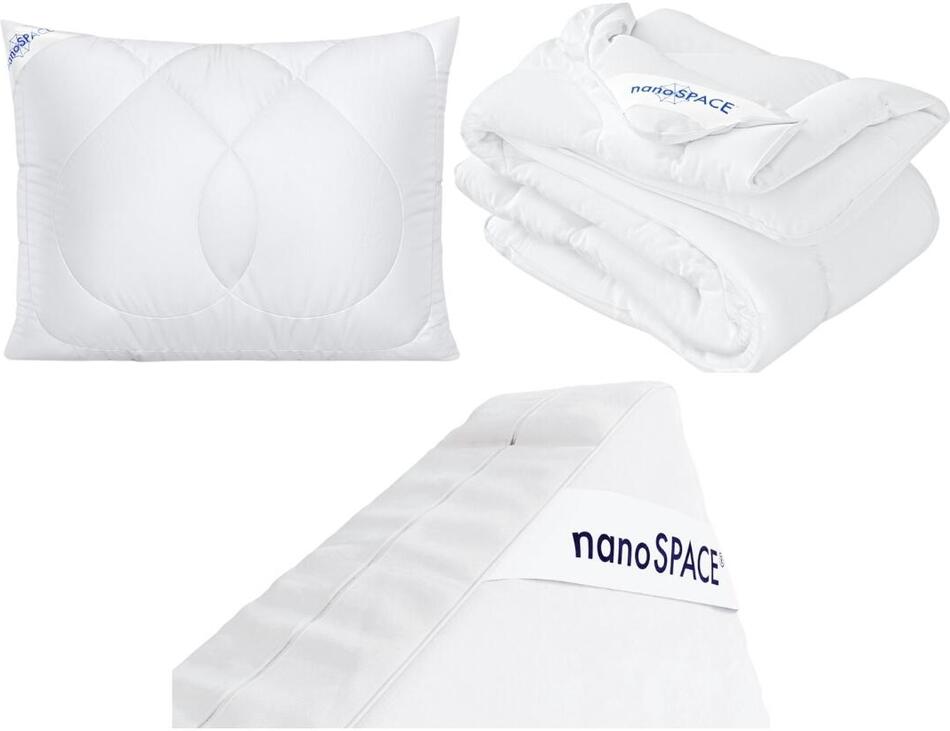 nanoSPACE Zimní protiroztočová sada polštář+přikrývka+povlak na matraci