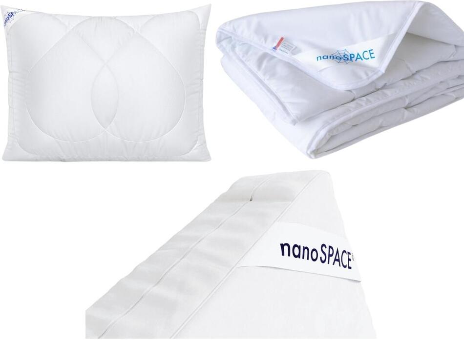 nanoSPACE Letní protiroztočová sada polštář+přikrývka+povlak na matraci