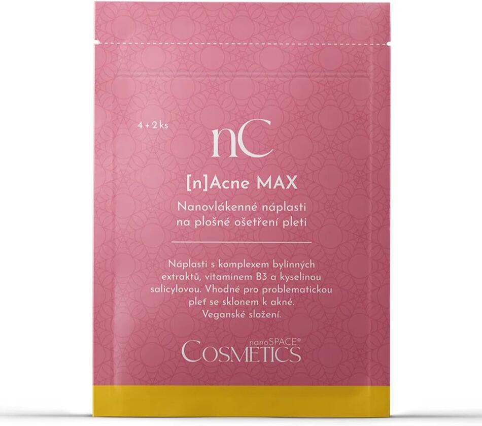 nanoSPACE Cosmetics [n]Acne MAX Nano náplasti na ošetření pleti