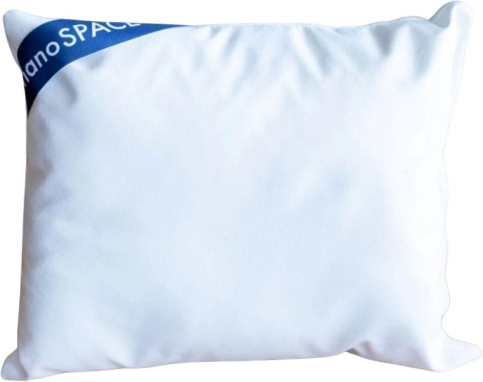 Cestovní mini polštářek pro alergiky nanoSPACE, bílá