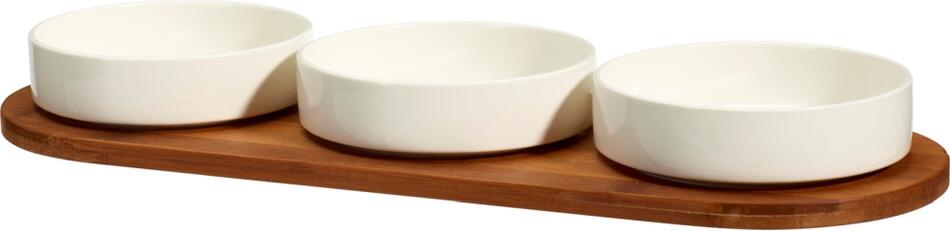 EXCELLENT HOUSEWARE Servírovací sada na pochutiny 4ks KO-210001600