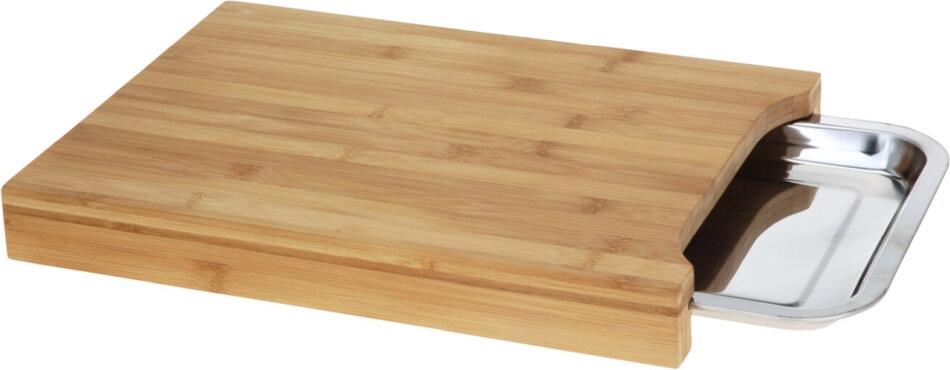 EXCELLENT HOUSEWARE Krájecí prkénko s miskou bambus 35x25cm KO-784610510