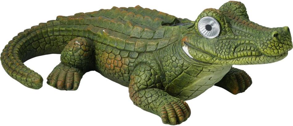 Zahradní dekorace krokodýl ProGarden solární KO-795250680