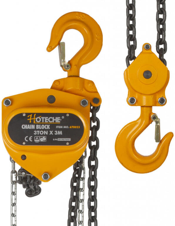 Řetězový kladkostroj 3t - HT670023 Hoteche