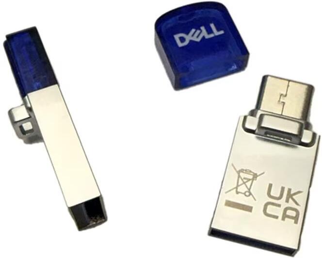 DELL 128 GB USB A/C Combo Flash Drive 3.2/ flash disk (AD564595)