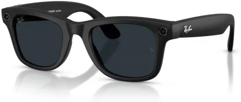 Meta Ray-Ban Gen2 Wayfarer, Matte Black, Clear/Grey Transitions