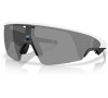 Meta Oakley Vanguard prizm black lenses, white frame