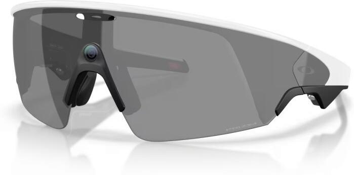 Meta Oakley Vanguard prizm black lenses, white frame