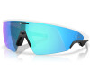 Meta Oakley Vanguard prizm sapphire lenses, white frame