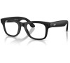 Meta Ray-Ban Gen2 Wayfarer, Matte Black, Clear (Large)