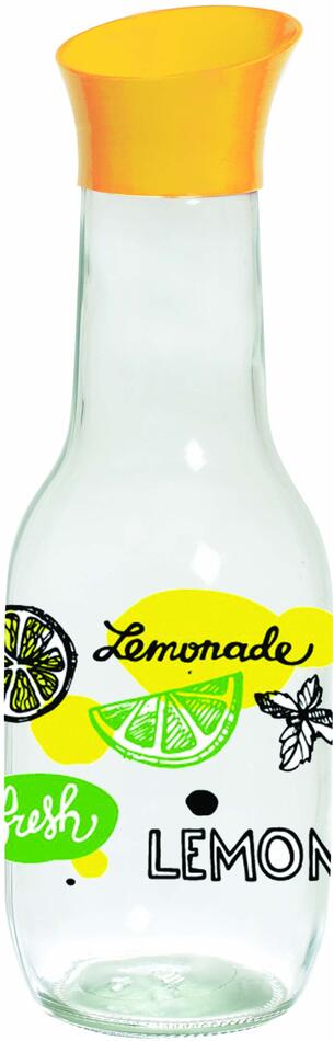 TORO KARAFA DEKOR LEMONADE 1L, SKLO/PLAST