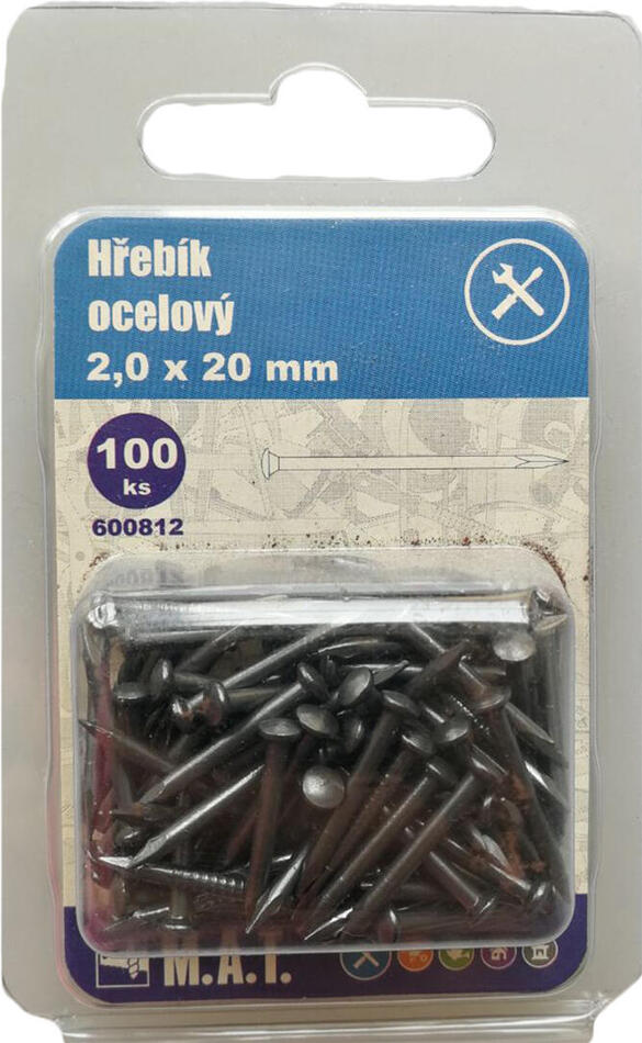 M.A.T. GROUP hřebík ocelový 16x2,0mm (100ks)