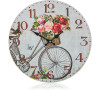 HOME DECOR hodiny nástěnné pr.34cm BICYCLE