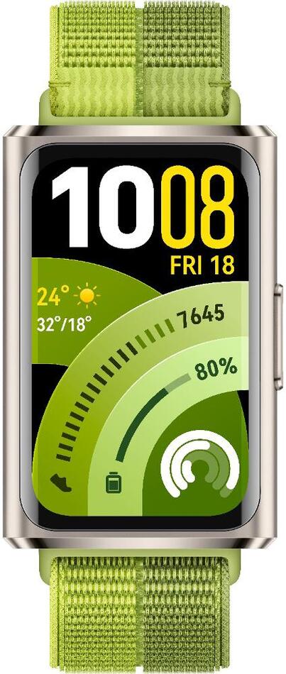 Chytrý náramek HUAWEI Band 11 Pro Green Nylon Strap