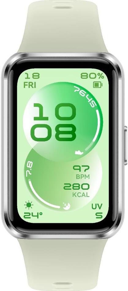 Chytrý náramek HUAWEI Band 11 Green Fluoroelastomer