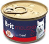 Brit Premium Cat by Nature Mousse Beef 85g