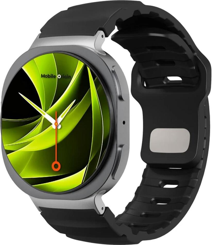 Řemínek na hodinky MOBILE ORIGIN Easy Strap Galaxy Watch 8 Blac