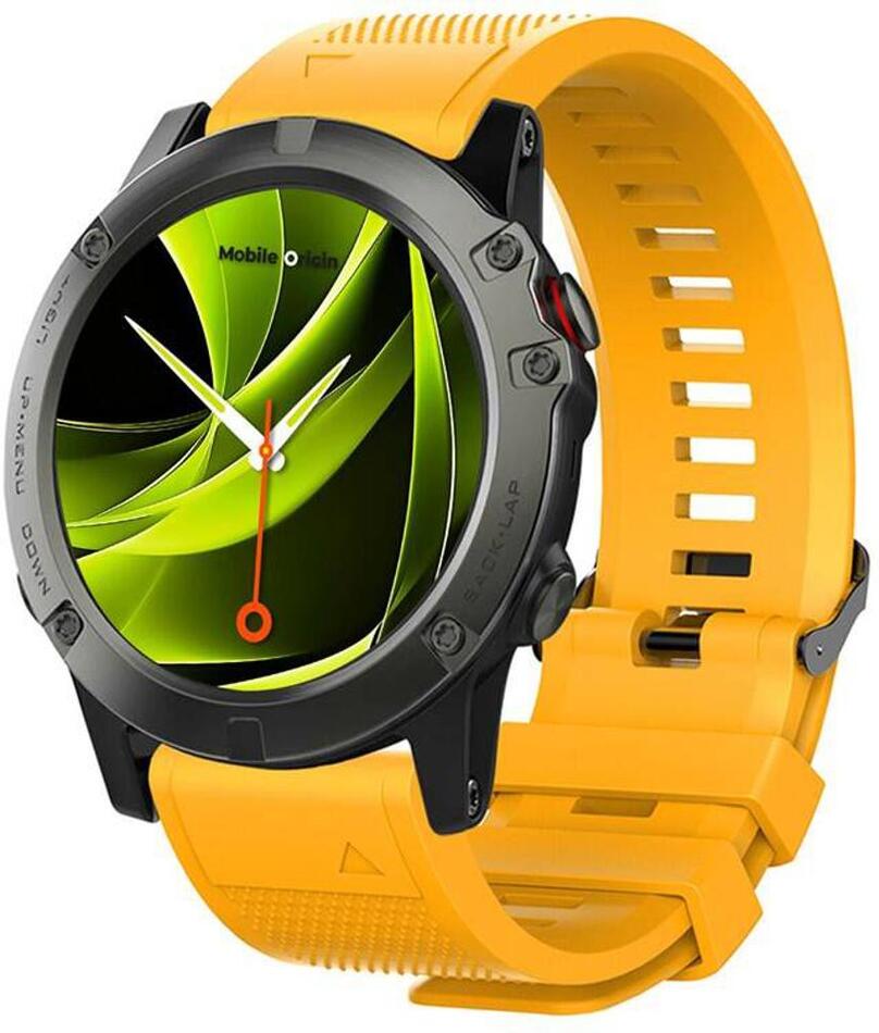 Řemínek na hodinky MOBILE ORIGIN Easy Strap Watch 22mm Yellow