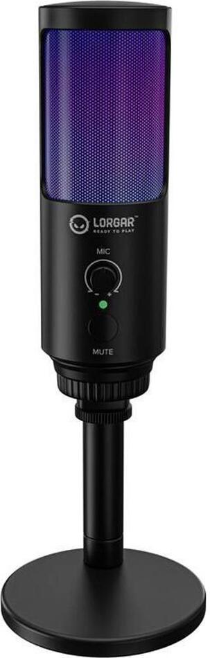 Mikrofon k PC LORGAR SMP40 RGB (LRG-SMP40-BK)
