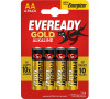 Baterie ENERGIZER Eveready Gold AA/4 BL4 alkalin