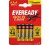 Baterie ENERGIZER Eveready Gold AAA/4 BL4 alkali