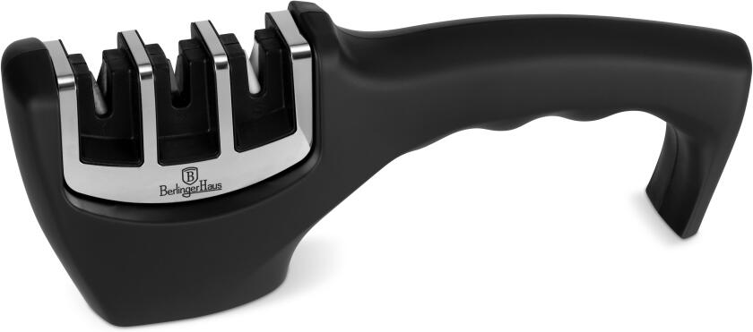 BERLINGERHAUS Brousek na nože 3 v 1 černý Matte Black Collection BH-8548