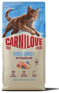 Carnilove Cat True Fresh Dry Fish&Turk.Ster.Ad.AB 6kg