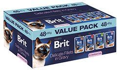 Brit Premium Cat by Nature Value Pack Sterilized 48ks