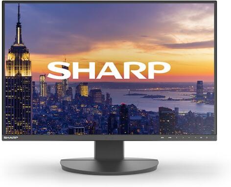 Sharp 24" EA242W Black - 1920x1200, IPS, W-LED, DP, HDMI, DP-OUT, LAN, USB-C, 150 mm height adjustable (DDEA242W)