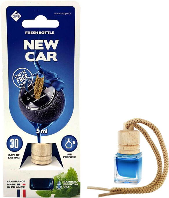 Cappa Autovůně Wood Fresh Bottle New Car