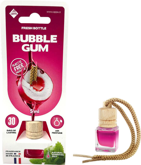 Cappa Autovůně Wood Fresh Bottle Bubble Gum