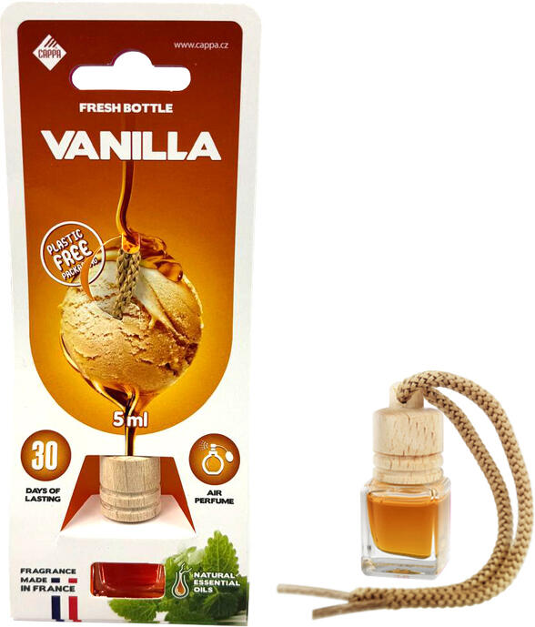 Cappa Autovůně Wood Fresh Bottle Vanilla