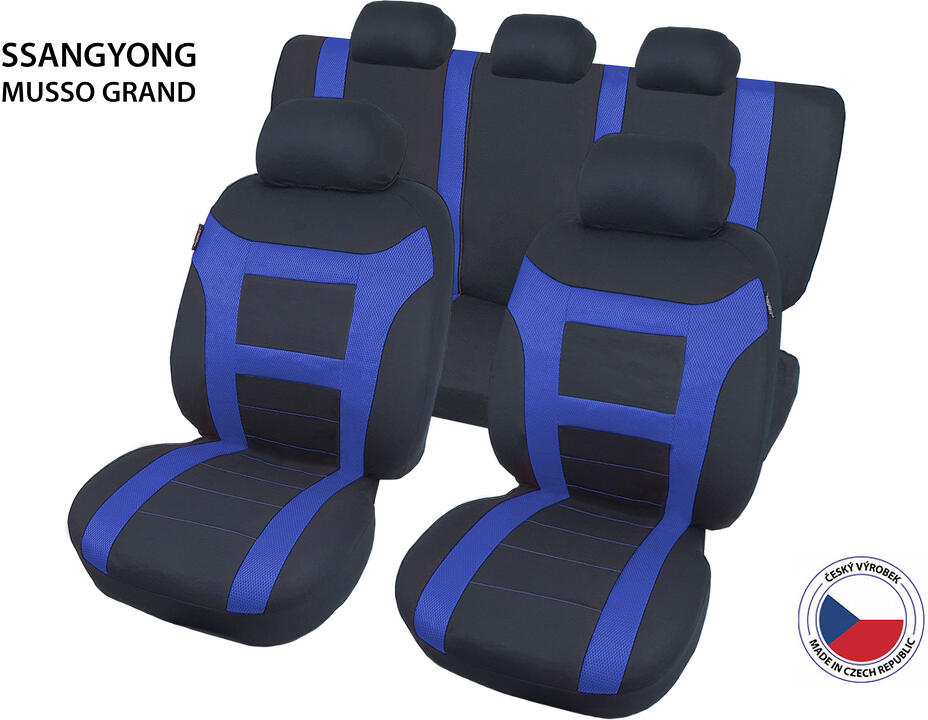 Cappa Autopotahy Perfetto EL SSangYong Musso Grand modrá