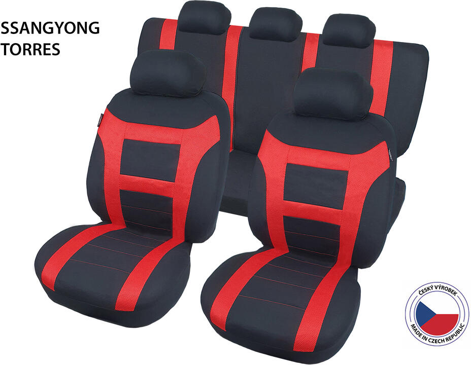 Cappa Autopotahy Perfetto EL SsangYong Torres červená